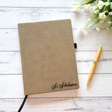 Personalised Notebook ''Buckskin''