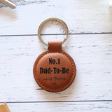 No1 Dad to be keyring. Father's Day from bump
