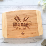 BBQ Master chopping board No1 one dad