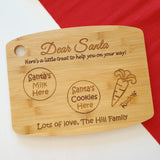 Here's a little treat to help you on your way personalised santa board