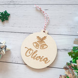 Personalised Bauble "Bell" design