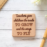Teachers give children the seeds to grow