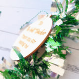 'To the best teacher ever' Teacher Bauble
