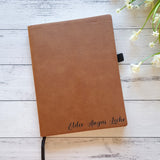 Personalised Notebook ''Chestnut''
