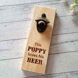Bottle Opener Wall Mount