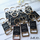 BULK Same design Bottle Opener Keyring