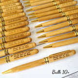BULK Same Design Bamboo Pen