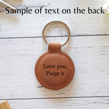 ''Love you Daddy, from Bump x'' Keyring