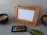 Personalised Alder Photo Frame