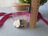 Valentine's Day Wooden Hearts Jar