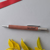 Personalised Leatherette Pen