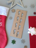 Santa Boot Stencil