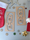 Elf Feet stencil
