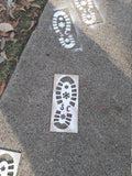 Santa Boot Stencil