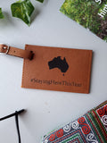 ''Stay-cation'' Luggage Tag