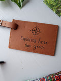 ''Stay-cation'' Luggage Tag