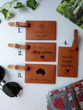 ''Stay-cation'' Luggage Tag