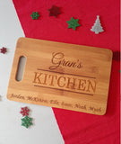 "Name Kitchen" design Chopping Board