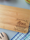 "Vines in Corner" design Chopping Board