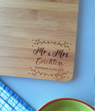 "Vines in Corner" design Chopping Board