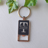 Personalised Bottle Opener Keyring