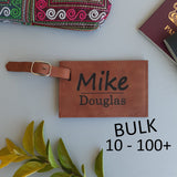 BULK Personalised Luggage Tag