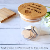 ''Reasons you are the Best Dad Ever''  Jar and Hearts