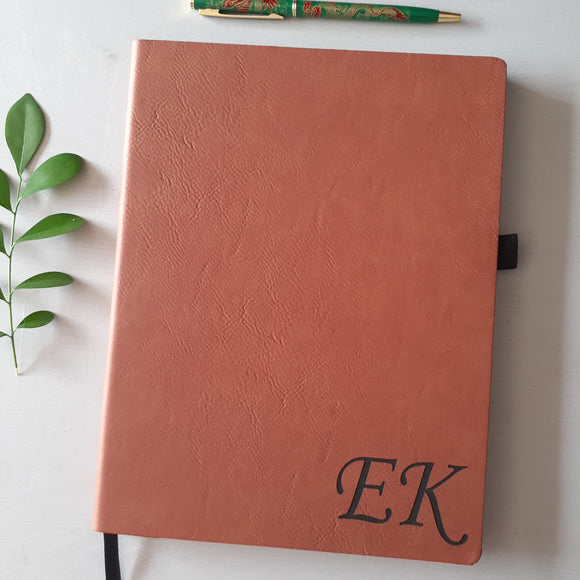 Personalised Notebook ''Chestnut''