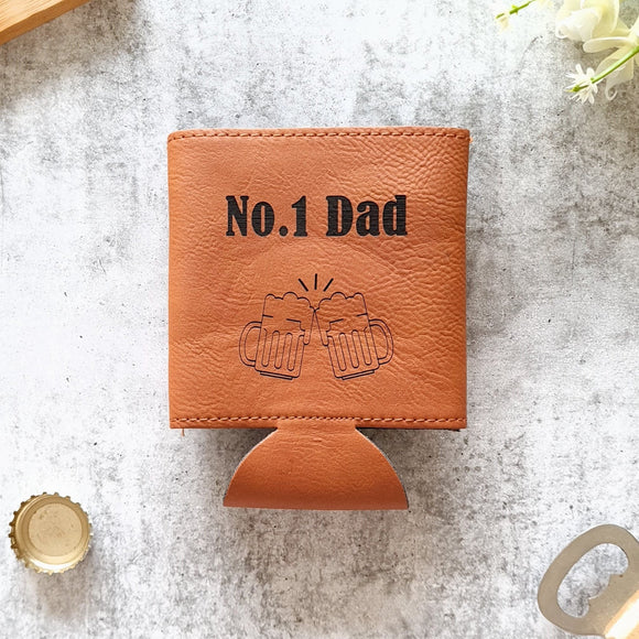 ''No1 Dad Beers'' Stubby Holder