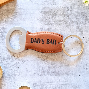 Dad's Bar Bottle Opener Engraved