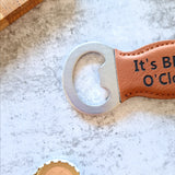 ''Happy First Father's Day'' Bottle Opener