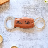 No 1 Dad Engraved Bottle opener father's day gift wedding gift