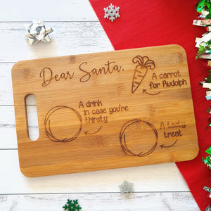 ''Dear Santa'' Santa Snack Tray