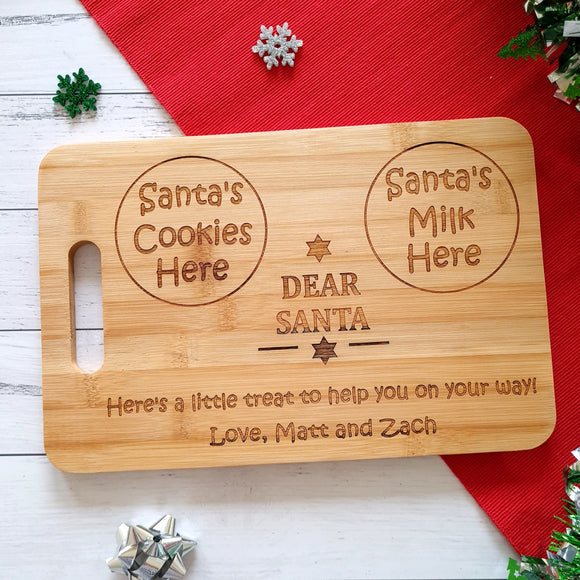 Santa Snack Tray Design 3