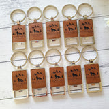 BULK Same design Bottle Opener Keyring