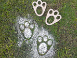 Easter Bunny foot print