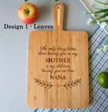 "Only thing better with vines" design Chopping Board