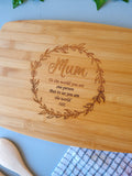 "Wreath" design Chopping Board