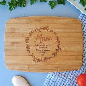 "Wreath" design Chopping Board