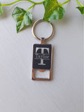 Personalised Keychain Bottle Opener