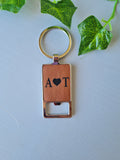 Personalised Keychain Bottle Opener