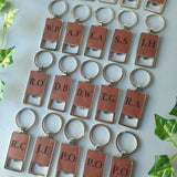 BULK Personalised Bottle Opener Keyring